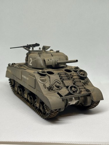 Tamiya plastic sherman - tamiya,