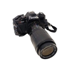 Vivitar V2000 35mm Film SLR  Camera & Vivitar 70-210mm f:4.5-5.6 Lens (11)