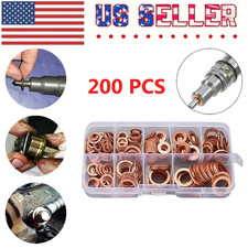 Copper Solid Crush Washer