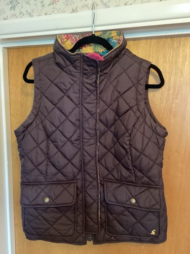 Women brown padded gilet - women’s,