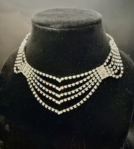 Vintage unsigned rhinestone - vintage,