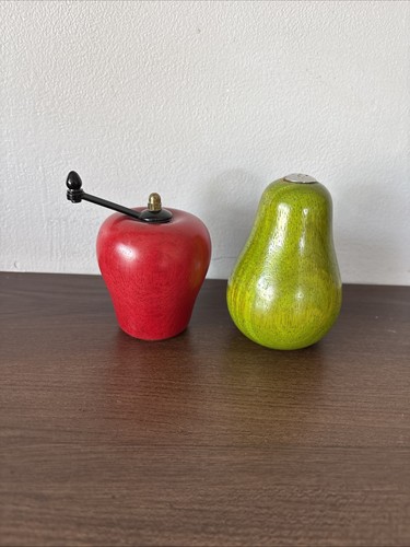 Apple pear salt pepper - salt, &
