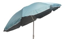 Bright Parasol Garden Umbrella Beach Shade Blue UV protection 50+ Tilting