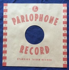 PARLOPHONE RED 10"/78 R.P.M