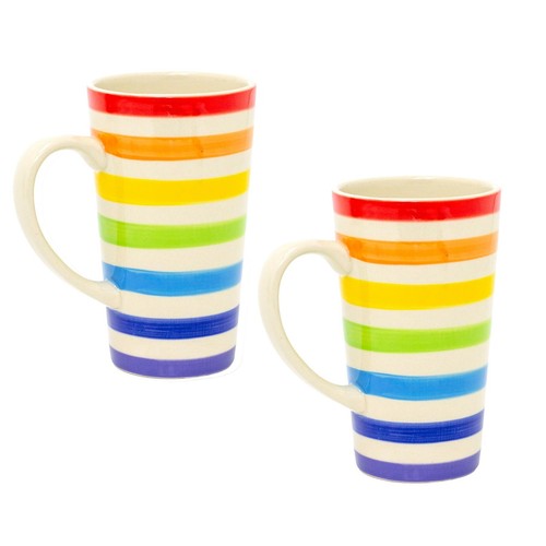 Set hand painted tall - hand,