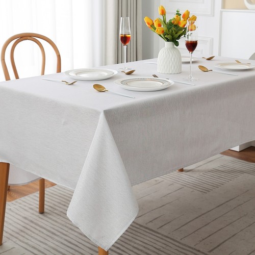 New sparkly table cloth - new,