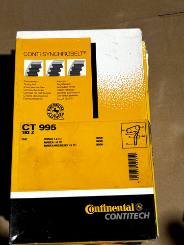 Contitech timing belt ct995 - timing,