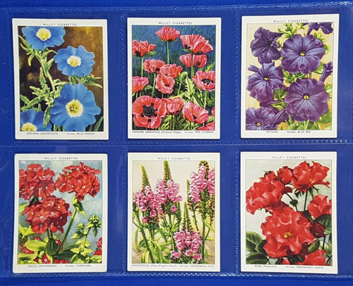 Will cigarette cards garden - will's,