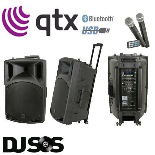 Qtx qx15pa bluetooth portable - qtx,