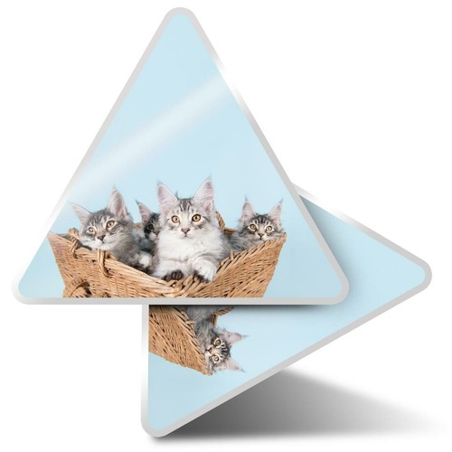 Triangle stickers 5cm - , 7.5cm