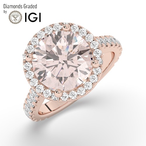 Round solitaire 18k - round,