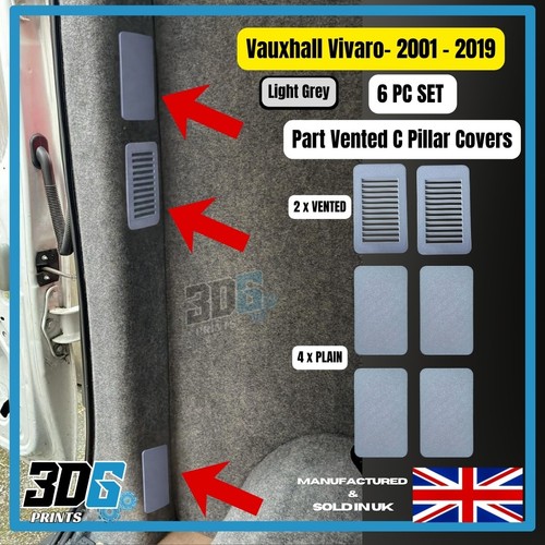 Grey vented vauxhall vivaro - grey,