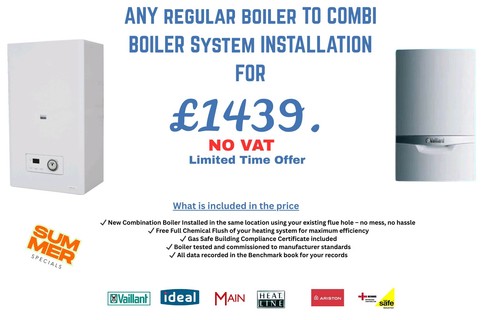 Regular combi boiler - to,
