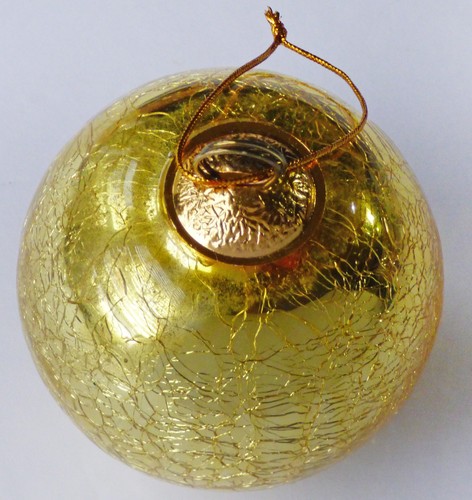 Vintage kugel style gold - kugel,