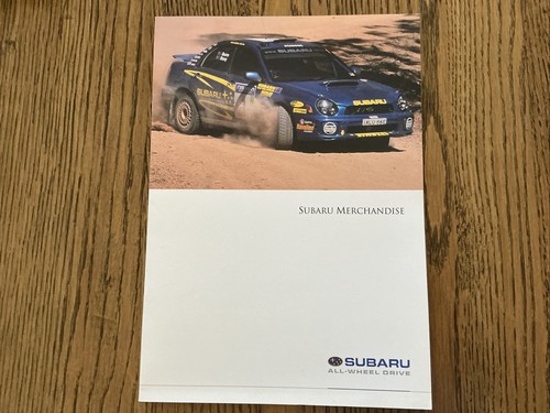 2002 subaru merchandise - 2002,