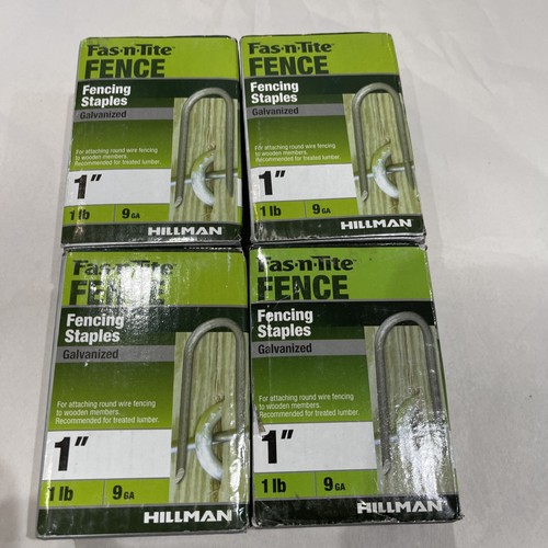 Qty hillman fasntite - 4,