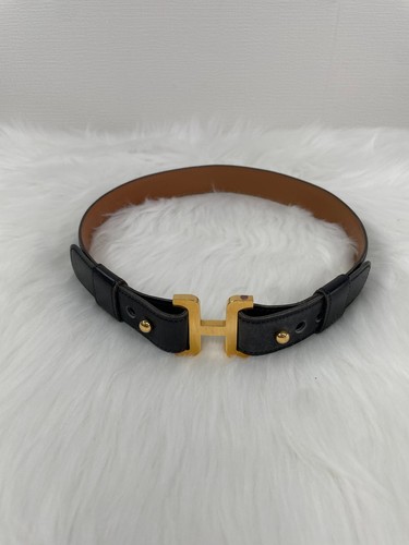 Hermes reversible belt black - hermes,