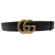 Gucci Black and Gold Marmont