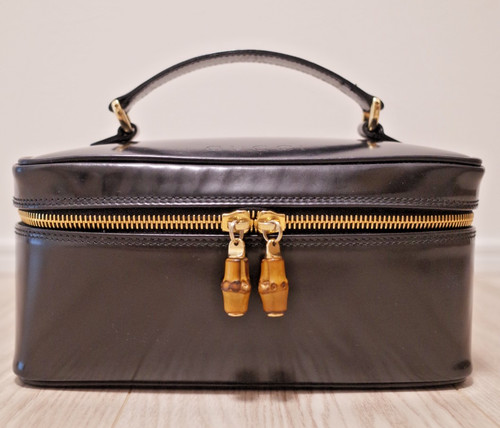 Gucci bamboo vanity bag - gucci,
