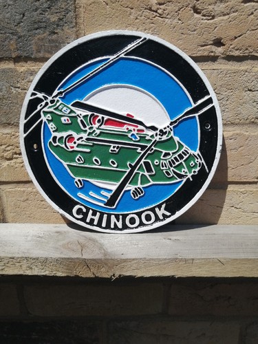 Chinook helicopter alloy wall - helicopter,