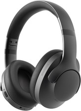 Active Noise Cancelling Headphones with Microphone-100H Playtime, Bluetooth Head