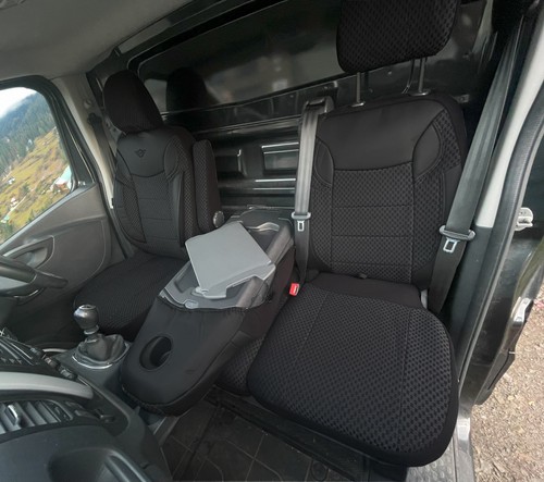Tailored front seat covers - front,