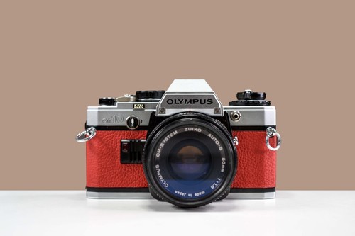 Olympus om10 35mm film camera - olympus,