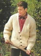 knitting pattern mens mans