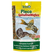 Tetra Pleco Spirulina Wafers Plecostomus Herbivorus Bottom Feeding Food Catfish