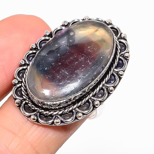 Natural fluorite gemstone 925 - fluorite,