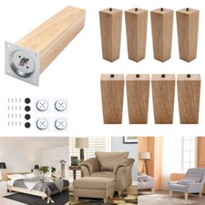 4x Wooden Furniture Square