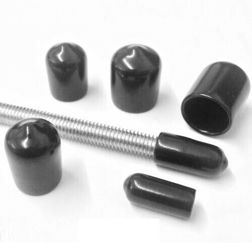 Black rod studding - m8,