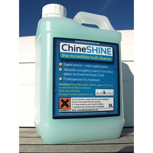 Chine shine fibreglass hull - chine,