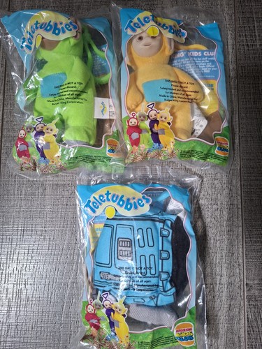Vintage teletubbies clip ons - vintage,