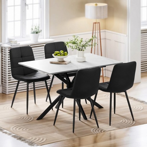 Contemporary extendable dining - contemporary,