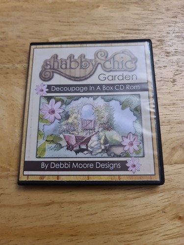 Shabby chic garden - chic, decoupage