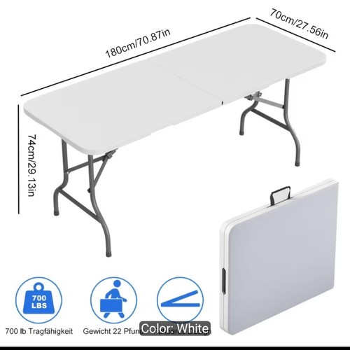 Large outdoor table folding - outdoor,