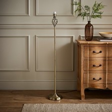 Standard Floor Lamp Light Traditional Twist Stem Living Room Standing Light