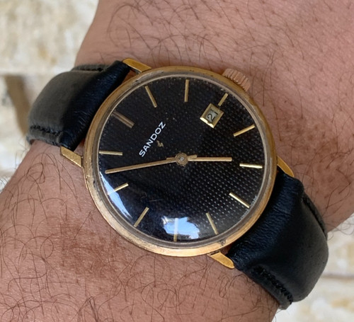 1960 vintage sandoz watch - vintage,