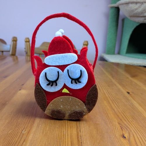 Small red felt - small, christmas