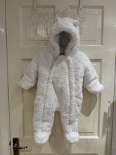 3-6m Baby All In One White