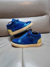Royaums Blue Hi Top Shoes Uk 5