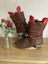 Ladies Next Tan Leather Slouch