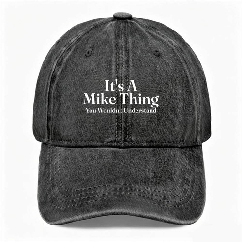 Mike thing you - it's,