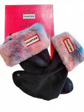 Hunter Kids Faux Fur Welly