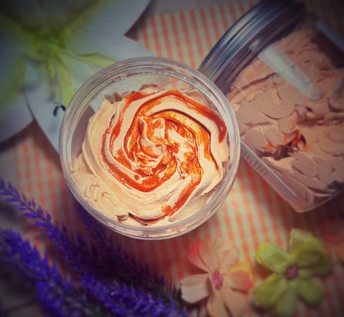 Gingerbread whipped soap - soap,