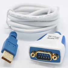 FTDI USB 2.0 A to RS232 DB9 Male Cable Serial COM Port Adapter Converter Win10/8