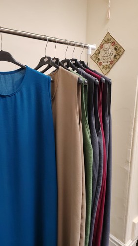 Sleeveless modest inner - sleeveless, slip