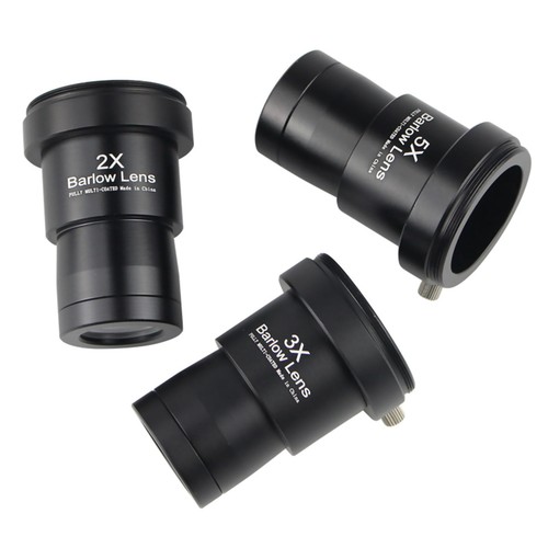 3pcs black 5x eyepiece - 3x,