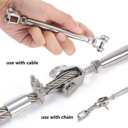 Stainless steel turnbuckle - steel,